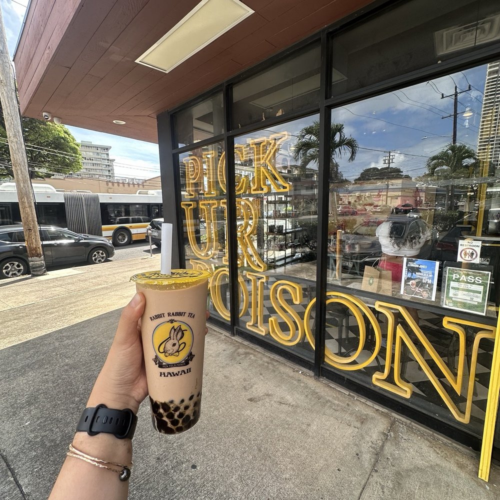Rabbit Rabbit Tea Hawaii - Tiramisu Milk Tea - Coffee & Tea Near Me - Honolulu, Hawaii Rabbit Rabbit Tea Hawaii - Tiramisu Milk Tea - Coffee & Tea Near Me - Honolulu, Hawaii