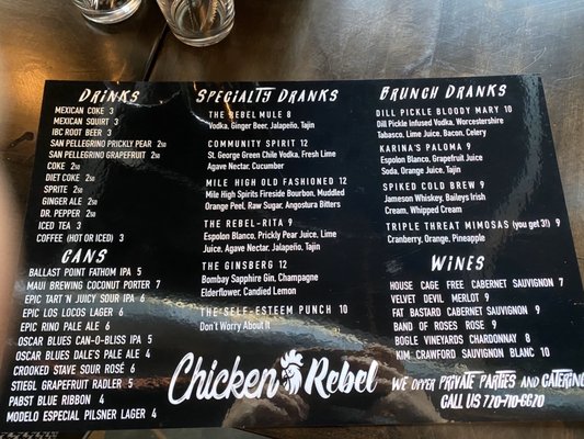 Chicken Rebel by null