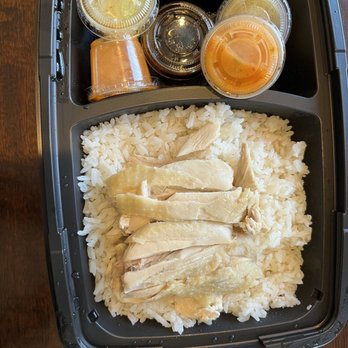 Savoy Kitchen - This was $10.95 plus tax. A ton of rice and very very little chicken. - Asian Fusion Near Me - Alhambra, California