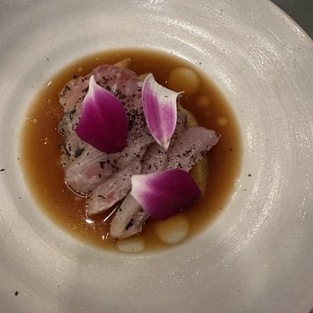 Sado - Black tea kanpachi - Sushi Bars Near Me - St. Louis, Missouri