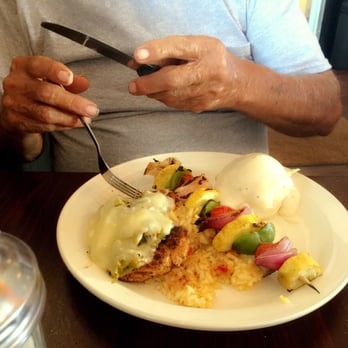 Yo Mama's Grill - Chicken with green chili, mash potatoes and grilled veggies hit the spot! - New American Near Me - Socorro, New Mexico Yo Mama's Grill - Chicken with green chili, mash potatoes and grilled veggies hit the spot! - New American Near Me - Socorro, New Mexico
