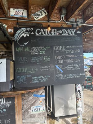Menu photo 1 BO's Fish Wagon Key West, FL
