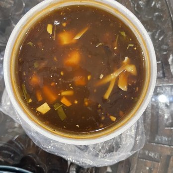 Hakkalicious - One of two containers for a large Vegan Hot n Sour Soup - Hakka Near Me - Brampton, Ontario Hakkalicious - One of two containers for a large Vegan Hot n Sour Soup - Hakka Near Me - Brampton, Ontario