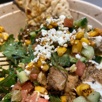 CAVA - Chicken and Right Rice Bowl - Mediterranean Near Me - Plano, Texas