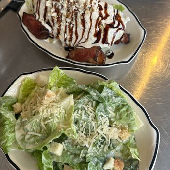 The Butcher Bar - Wedge salad and Caesar salad. - Steakhouses Near Me - Honolulu, Hawaii