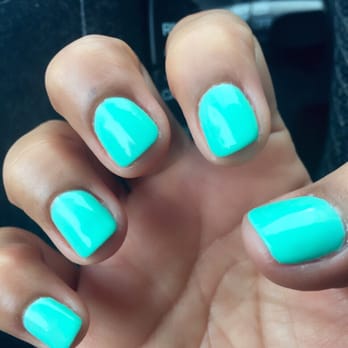 iNail Spa - It's definitely not my Envidia Spa but I had to get them done :/ - Nail Salons Near Me - Miami Beach, Florida
