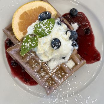 Sweet Maple - Blueberry moffle - Breakfast & Brunch Near Me - Cupertino, California