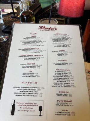 Menu photo 6 D'Amico's Italian Market Cafe Houston, TX Menu photo 6 D'Amico's Italian Market Cafe Houston, TX