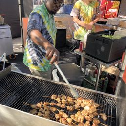 Jerk Chicken Kababs