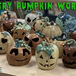 Rowan College Of South Jersey - Pottery Pumpkin Workshop