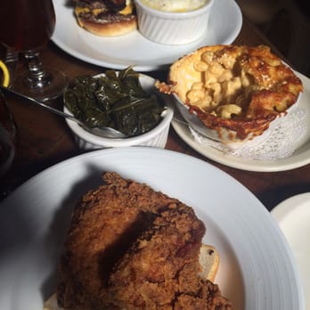 Revival - The revival burger, collard greens, Mac and cheese, cheese and grits, and southern comfort fried chicken - Southern Near Me - Minneapolis, Minnesota Revival - The revival burger, collard greens, Mac and cheese, cheese and grits, and southern comfort fried chicken - Southern Near Me - Minneapolis, Minnesota