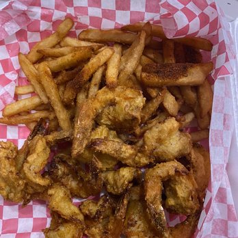 Hotspot Cajun Seafood House - Fried shrimp platter - Seafood Near Me - Cypress, Texas