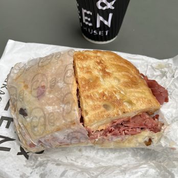 Ole & Steen - 12 oz Spiced Pumpkin Latte and Reuben Toastie - Bakeries Near Me - New York, New York