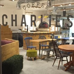Charlie's Coffee - Corner entrance.