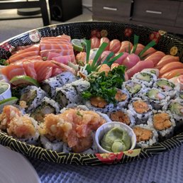 large party tray. 70pcs. $59.99