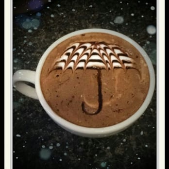Coffee Zone - Creamy chocolate mocha with a fun design - Coffee & Tea Near Me - Edinburg, Texas