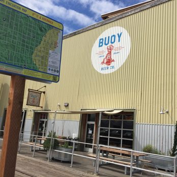 Buoy Beer - The entrance and outdoor patio - Brewpubs Near Me - Astoria, Oregon