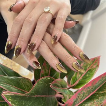 Christina Nail Spa - Gel X with Cat Eye - Waxing Near Me - Braintree, Massachusetts