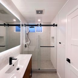 After, Master bathroom After, Master bathroom