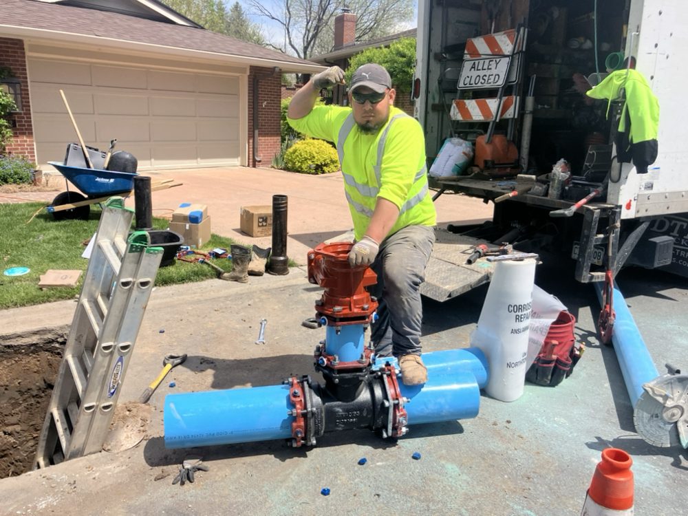 Slide of Sewer Lines Only