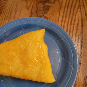 Los Cuates - Sopapilla with honey - New Mexican Cuisine Near Me - Albuquerque, New Mexico
