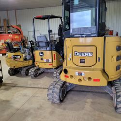 Hanover Excavating - Three excavators ready to work