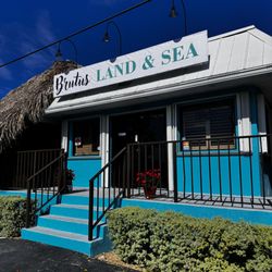 New sign over the restaurant