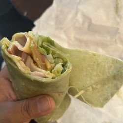 BK Subs - Vey disappointed very thin spinach turkey wrap