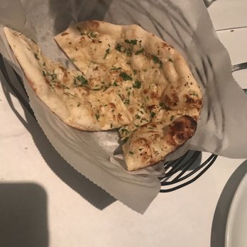 Bombay Darbar - Garlic Naan! Fresh, hot, so much flavor and great texture! - Indian Near Me - Miami, Florida Bombay Darbar - Garlic Naan! Fresh, hot, so much flavor and great texture! - Indian Near Me - Miami, Florida
