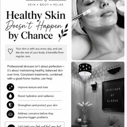 Being consistent with skin routine is key and will show best result.
#skincarebyalexis #facials #skinhealth