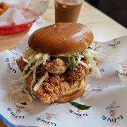 Cà Phê Dá - Dang Good Wings - Fried Chicken Sandwich