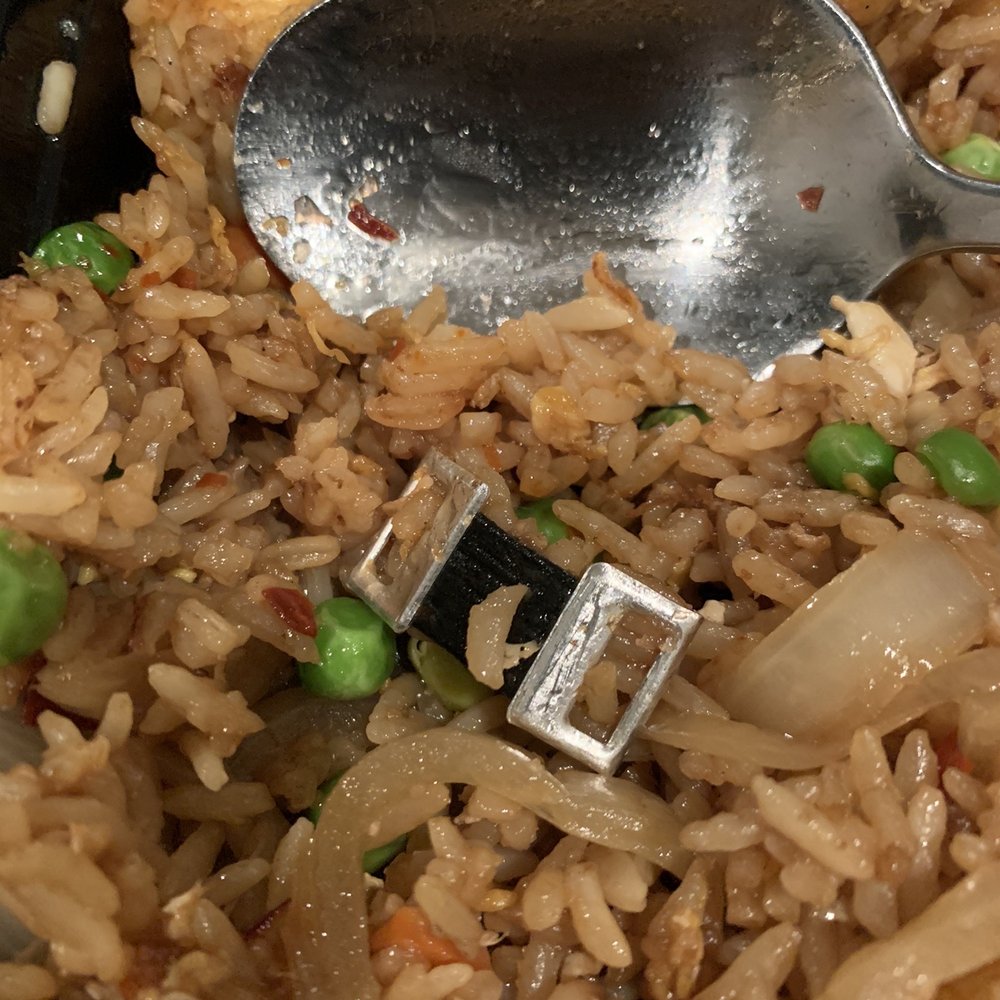 SHINthai - Metal object found in FR1. Kow Pad Dinner - Thai Near Me - Royal Oak, Michigan SHINthai - Metal object found in FR1. Kow Pad Dinner - Thai Near Me - Royal Oak, Michigan