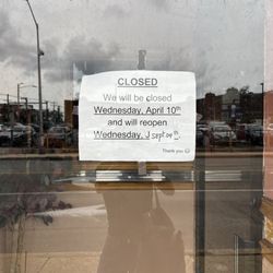 Closed April 10 to Sept 04