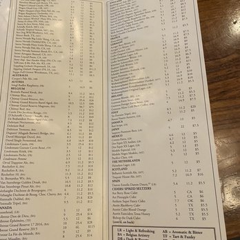 McNellie's - Drink menu - Pubs Near Me - Tulsa, Oklahoma