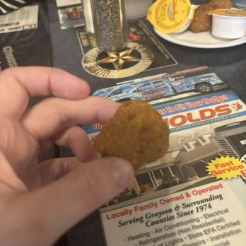 Huck's Catfish - Hush puppies (they don't have these on the west coast) - Southern Near Me - Denison, Texas Huck's Catfish - Hush puppies (they don't have these on the west coast) - Southern Near Me - Denison, Texas