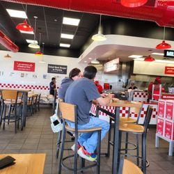 Five Guys - View from where I'm sitting