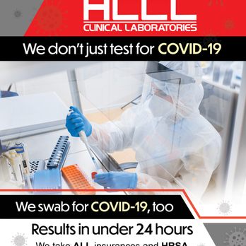 Kameleon Graphix - HCCL Covid Testing Lab Flyer - Graphic Design Near Me