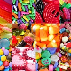 Candy In the Cove - Just some of the candies available here.