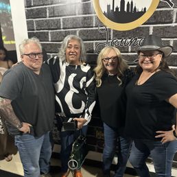 Shelly's husband, Patty, Shelly Belly and me, Jeanine. Shelly's husband, Patty, Shelly Belly and me, Jeanine.