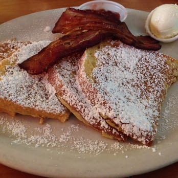 Millbrae Pancake House - French toast and bacon~ - American Near Me - Millbrae, California Millbrae Pancake House - French toast and bacon~ - American Near Me - Millbrae, California
