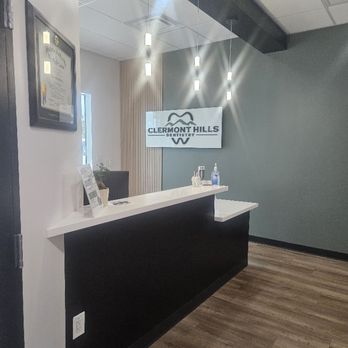 Clermont Hills Dentistry - Our front desk check area privacy. - General Dentistry Near Me - Clermont, Florida Clermont Hills Dentistry - Our front desk check area privacy. - General Dentistry Near Me - Clermont, Florida
