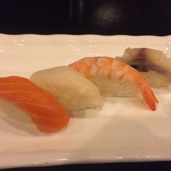 Kyoto Sushi - Salmon, Escolar, Shrimp, and Mackerel nigiri - Japanese Near Me - Roseville, Minnesota Kyoto Sushi - Salmon, Escolar, Shrimp, and Mackerel nigiri - Japanese Near Me - Roseville, Minnesota
