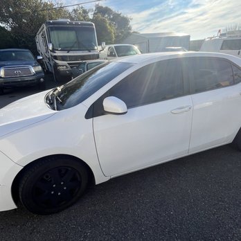 Eco Car Detail - Before picture, full tint. - Auto Detailing Near Me - Daly City, California Eco Car Detail - Before picture, full tint. - Auto Detailing Near Me - Daly City, California