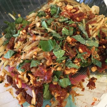 Pho King - Papaya Salad with Dry Beef - Vietnamese Near Me - Oakland, California Pho King - Papaya Salad with Dry Beef - Vietnamese Near Me - Oakland, California