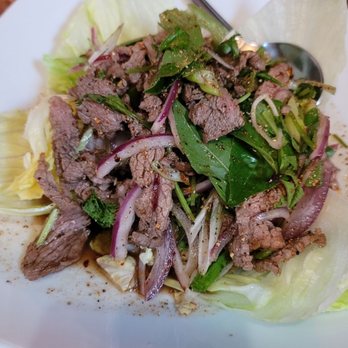 Thai Gusto - Thai Gusto - Yum Neau (Beef) dish, $11.99 - Thai Near Me - Everett, Washington Thai Gusto - Thai Gusto - Yum Neau (Beef) dish, $11.99 - Thai Near Me - Everett, Washington