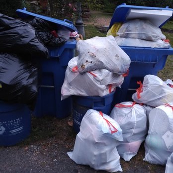 Republic Services - 2 and a half weeks and 9 customer service calls later, this is how they pick up garbage for a 19-year customer. - Recycling Center Near Me - New Brunswick, New Jersey Republic Services - 2 and a half weeks and 9 customer service calls later, this is how they pick up garbage for a 19-year customer. - Recycling Center Near Me - New Brunswick, New Jersey