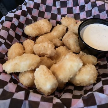 The Tipsy Cow - Goat cheese curds, add some hot sauce to the dip for a nice spicy twist - Bars Near Me - Madison, Wisconsin The Tipsy Cow - Goat cheese curds, add some hot sauce to the dip for a nice spicy twist - Bars Near Me - Madison, Wisconsin