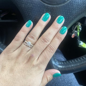Nails Charm - They took off my full set and gave me a beautiful gel manicure! - Nail Salons Near Me - Orange, California