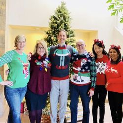 South OC Chiropractic - Ugly Christmas sweater party