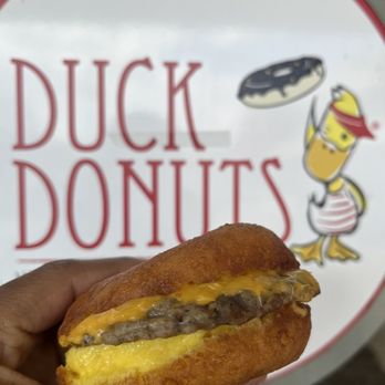 Duck Donuts - Breakfast Sausage, Egg, and Cheese - Donuts Near Me - Chesterfield, Missouri